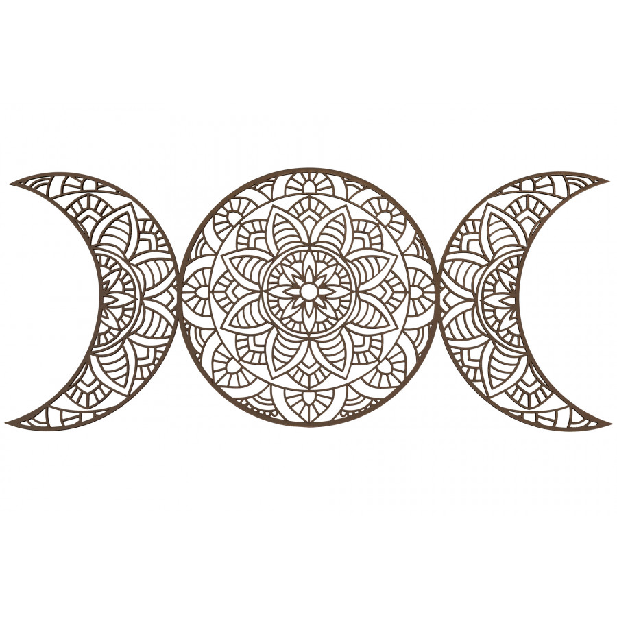 Mandala – zatmenia Mesiaca