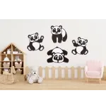 Panda set - 4 dielny